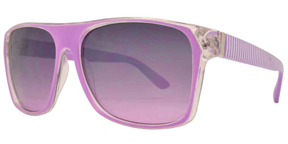 Wholesale - FC 6098 - Retro Square Plastic Sunglasses - Dynasol Eyewear