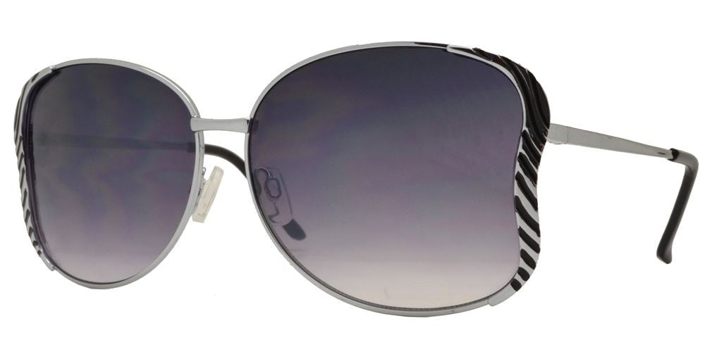 Wholesale - FC 6117 - Butterfly Shape Women Metal Sunglasses - Dynasol Eyewear