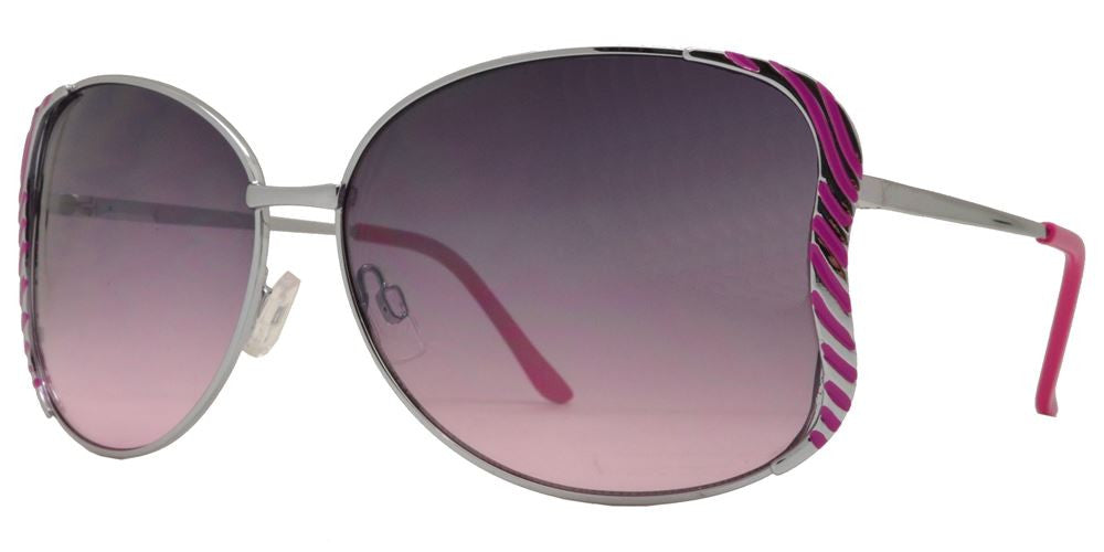 Wholesale - FC 6117 - Butterfly Shape Women Metal Sunglasses - Dynasol Eyewear