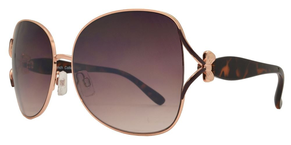 Wholesale - FC 6144 - Women Butterfly Bow Accent Metal Sunglasses - Dynasol Eyewear