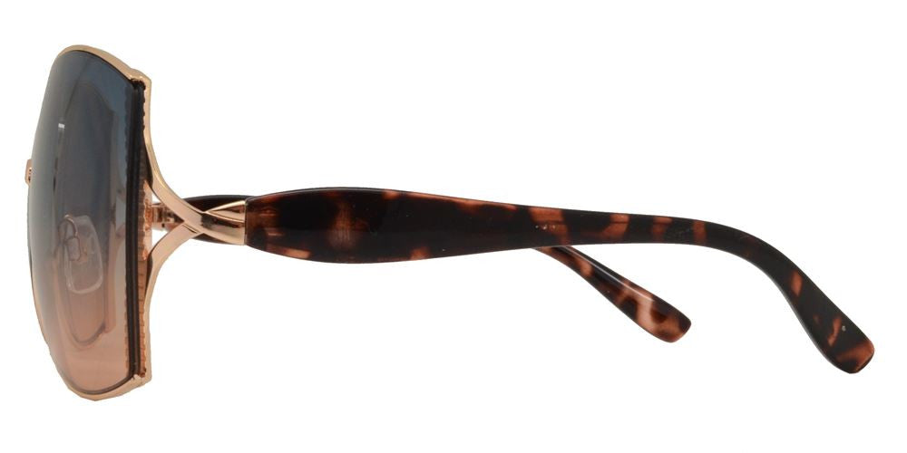 Wholesale - FC 6145 - Classic Butterfly Women Fashion Metal Sunglasses - Dynasol Eyewear