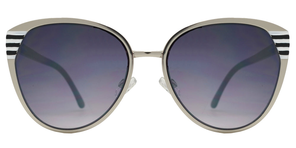 Wholesale - FC 6146 - Retro Cat Eye Women Metal Sunglasses - Dynasol Eyewear