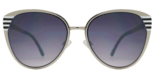 Wholesale - FC 6146 - Retro Cat Eye Women Metal Sunglasses - Dynasol Eyewear