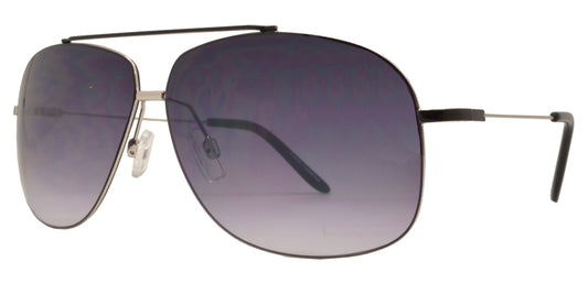 Wholesale - FC 6153 - Thin Square Aviator Metal Sunglasses - Dynasol Eyewear