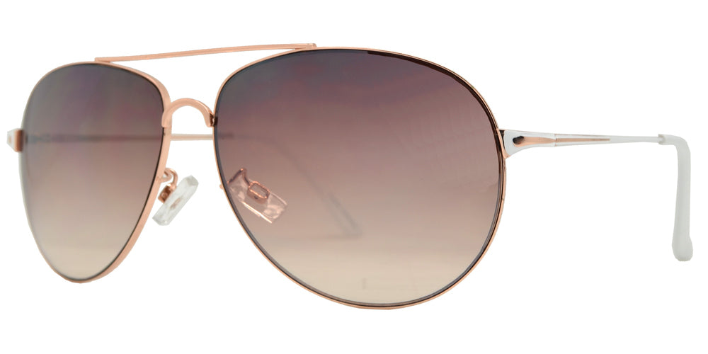 Wholesale - FC 6157 - Thin Aviator Fashion Metal Sunglasses - Dynasol Eyewear