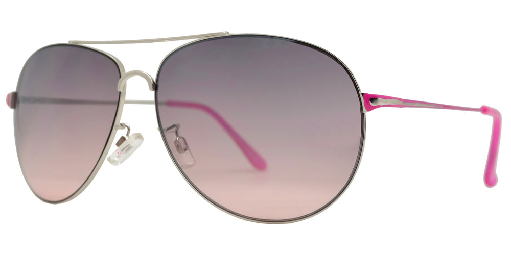 Wholesale - FC 6157 - Thin Aviator Fashion Metal Sunglasses - Dynasol Eyewear