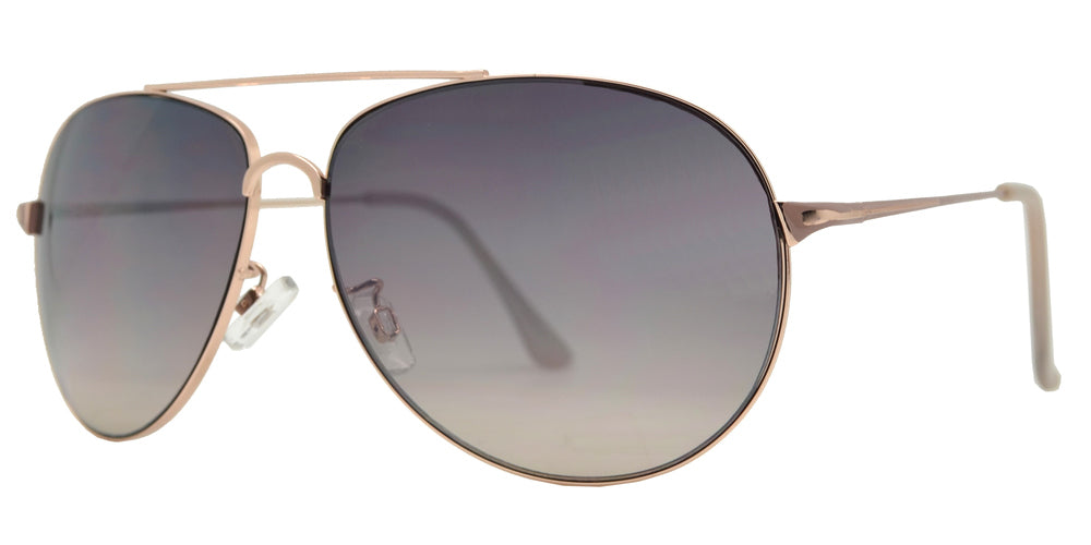 Wholesale - FC 6157 - Thin Aviator Fashion Metal Sunglasses - Dynasol Eyewear