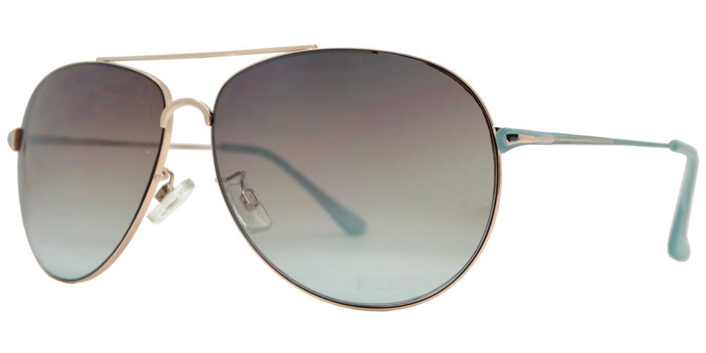 Wholesale - FC 6157 - Thin Aviator Fashion Metal Sunglasses - Dynasol Eyewear