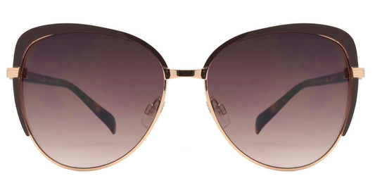 Wholesale - FC 6209 - Cat Eye Women Metal Sunglasses - Dynasol Eyewear