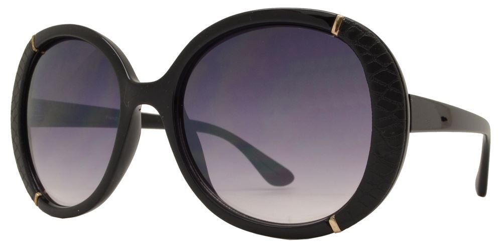 Wholesale - FC 6223 - Modern Butterfly Snake Print Women Plastic Sunglasses - Dynasol Eyewear