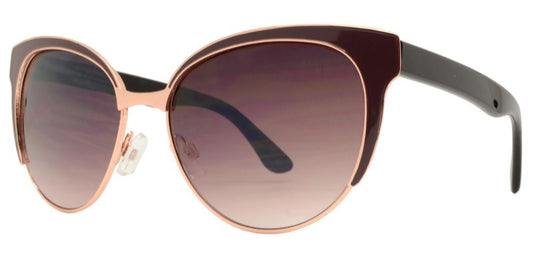 Wholesale - FC 6242 - Classic Cat Eye Women Metal Sunglasses - Dynasol Eyewear
