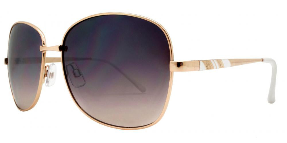 Wholesale - FC 6247 - Modern Butterfly Women Metal Sunglasses - Dynasol Eyewear