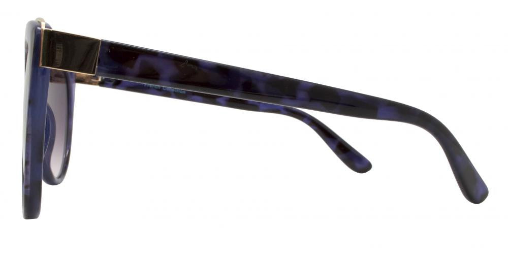 Wholesale - FC 6251 - Flat Lens Women Cat Eye Plastic Sunglasses - Dynasol Eyewear