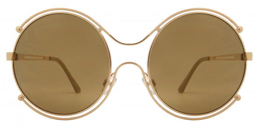 Wholesale - FC 6295 - Oversize Round Cutout Metal Sunglasses - Dynasol Eyewear