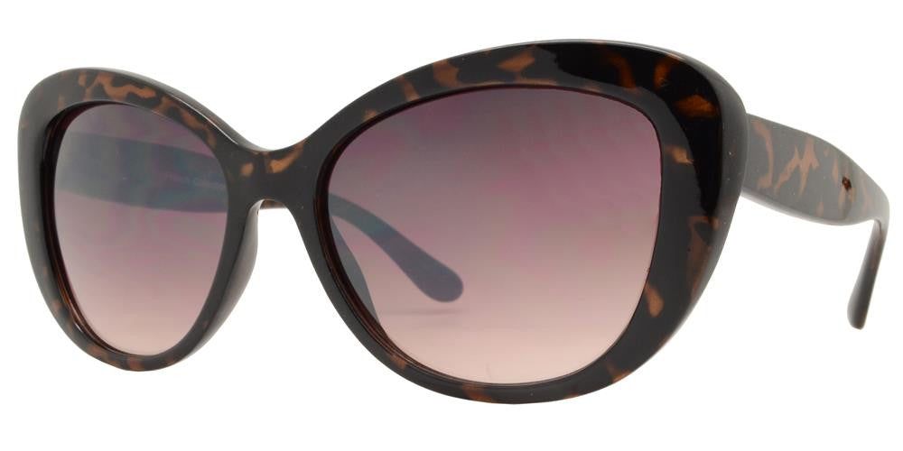 Wholesale - FC 6350 - Cat Eye Women Plastic Sunglasses - Dynasol Eyewear