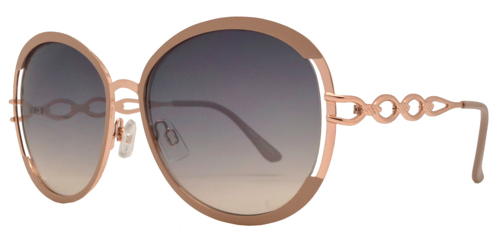 Wholesale - FC 6368 - Butterfly Women Metal Sunglasses - Dynasol Eyewear