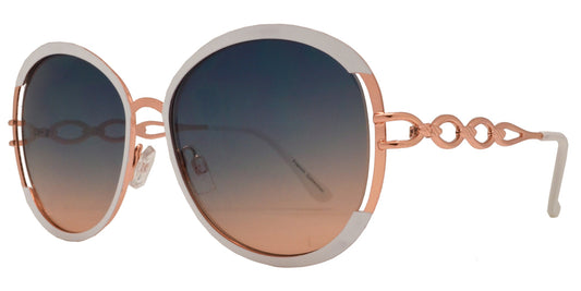 Wholesale - FC 6368 - Butterfly Women Metal Sunglasses - Dynasol Eyewear