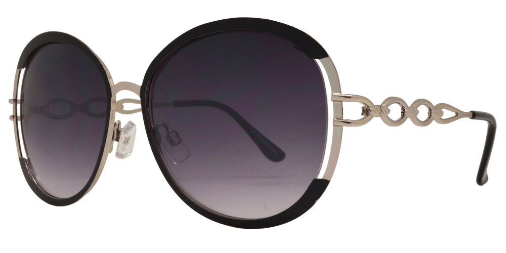Wholesale - FC 6368 - Butterfly Women Metal Sunglasses - Dynasol Eyewear