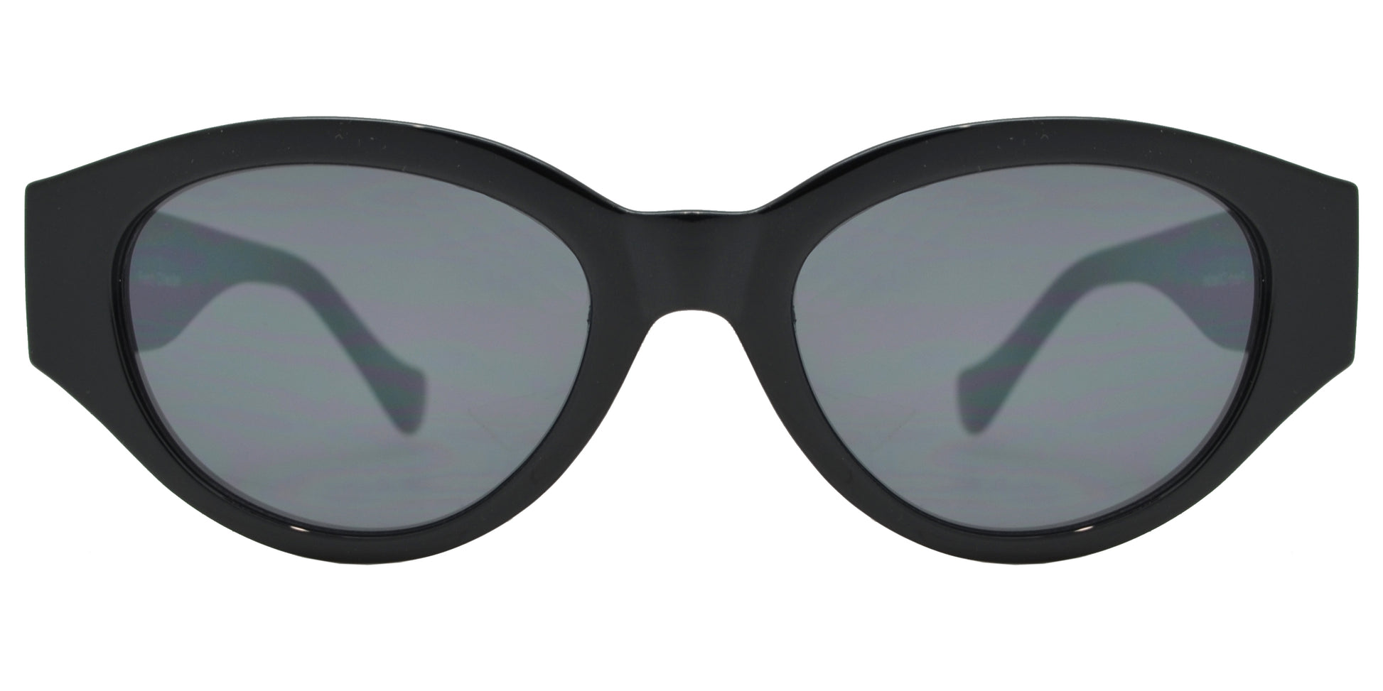 Wholesale - FC 6432 - Women's Retro Chunky Oval Plastic Sunglasses - Dynasol Eyewear