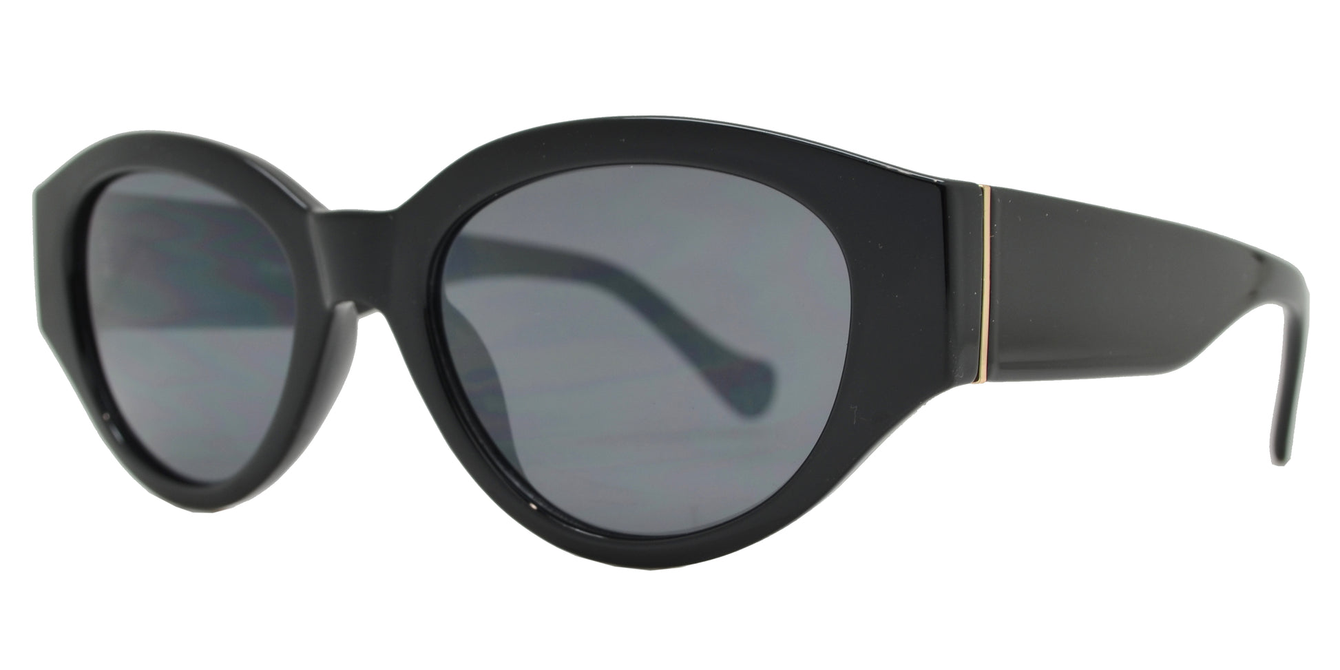 Wholesale - FC 6432 - Women's Retro Chunky Oval Plastic Sunglasses - Dynasol Eyewear