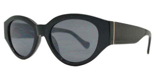 Wholesale - FC 6432 - Women's Retro Chunky Oval Plastic Sunglasses - Dynasol Eyewear
