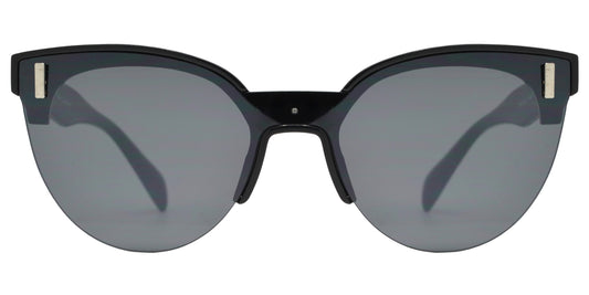 Wholesale - FC 6437 - Women's Horn Rimmed Cat Eye Plastic Sunglasses - Dynasol Eyewear