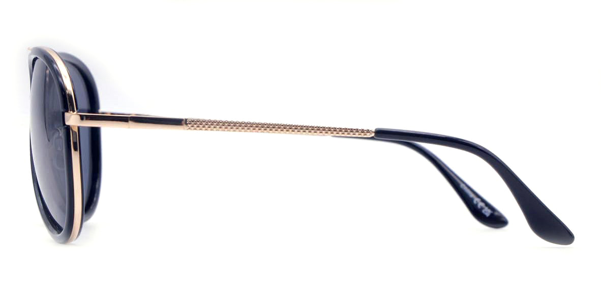 PL Hopper - Polarized Aviator Plastic Sunglasses