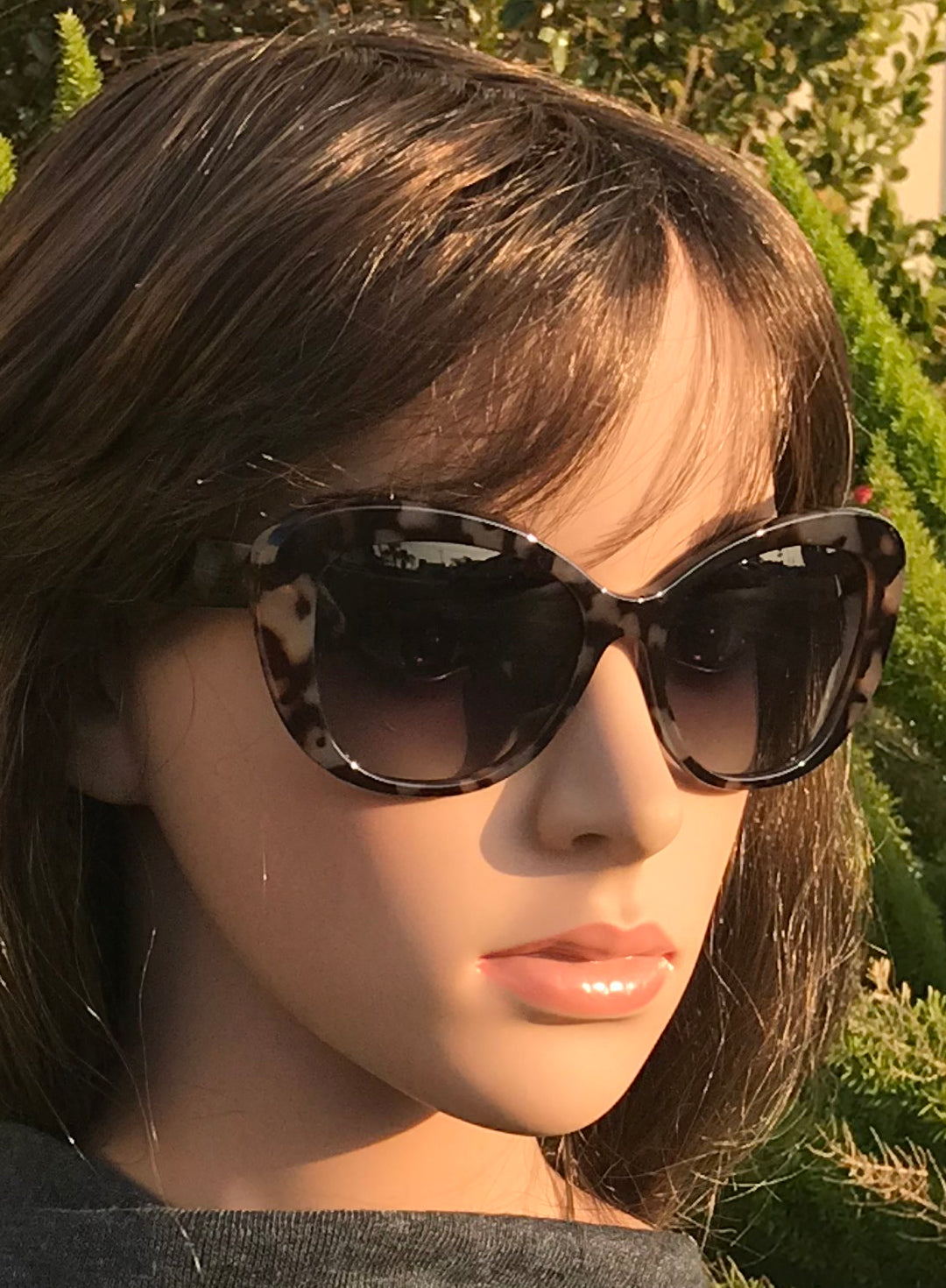 PL Luna - Polarized Women Cat Eye Plastic Sunglasses