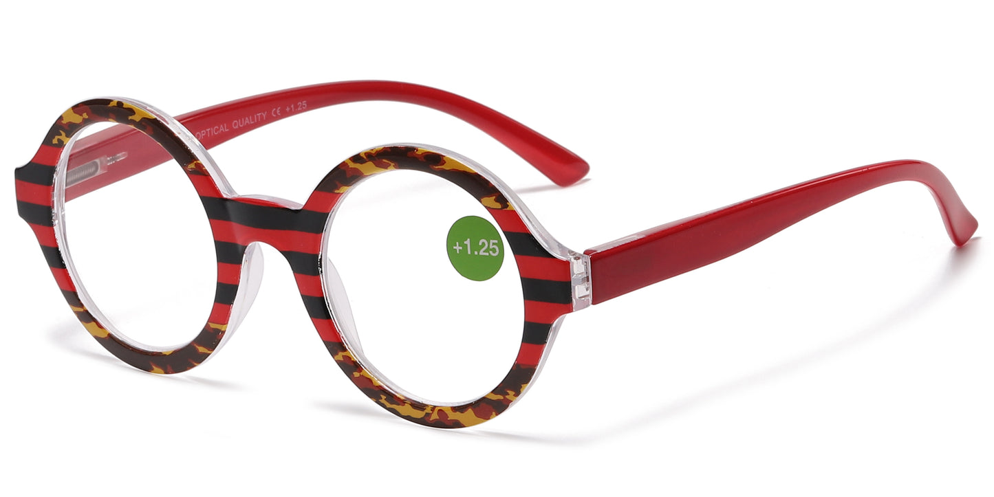 RS 1248 - Round Plastic Reading Glasses