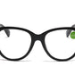 RS 1251 - Large Plastic Round Cat Eye Reading Glasses
