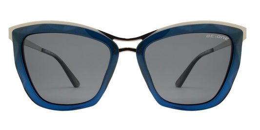 Wholesale - PL Mandi - Polarized Women Modern Square Cat Eye Plastic Sunglasses - Dynasol Eyewear