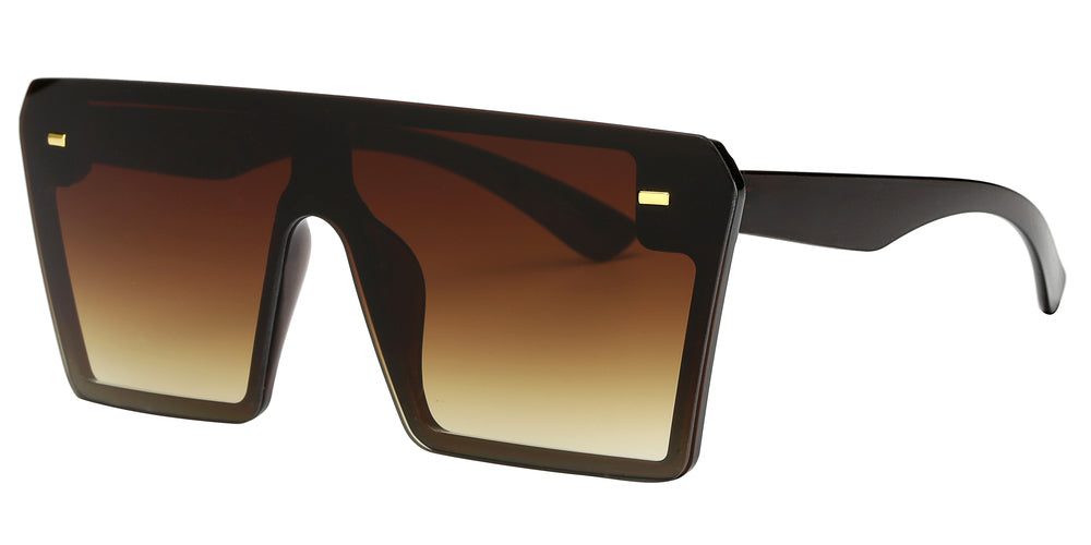 Wholesale - 7964 - Oversized Sunglasses with Flat Top and Flat Lens - Dynasol Eyewear