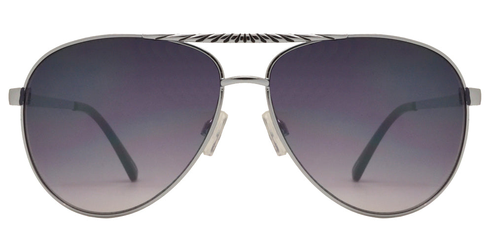 Wholesale - OX 2828 - Classic Aviator with Brow Bar Metal Sunglasses - Dynasol Eyewear