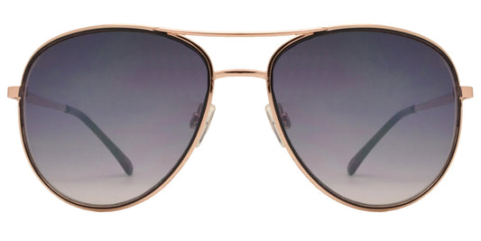 Wholesale - OX 2830 - Classic Metal Aviator Sunglasses with Brow Bar - Dynasol Eyewear