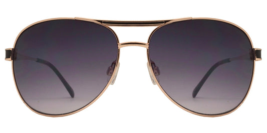 Wholesale - OX 2831 - Classic Aviator with Brow Bar Metal Sunglasses - Dynasol Eyewear
