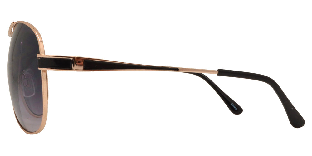 Wholesale - OX 2831 - Classic Aviator with Brow Bar Metal Sunglasses - Dynasol Eyewear