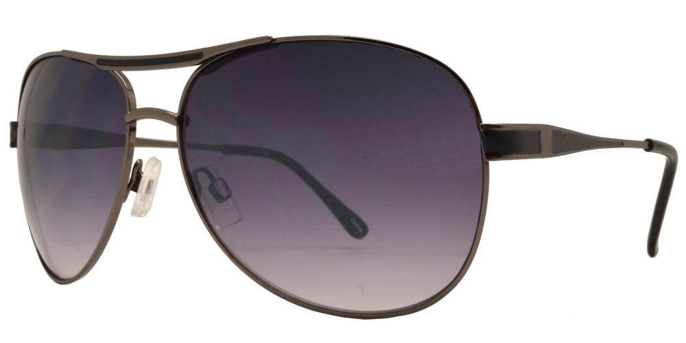 Wholesale - OX 2831 - Classic Aviator with Brow Bar Metal Sunglasses - Dynasol Eyewear