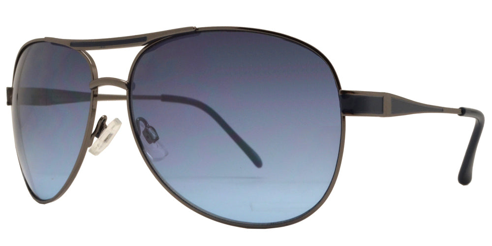 Wholesale - OX 2831 - Classic Aviator with Brow Bar Metal Sunglasses - Dynasol Eyewear