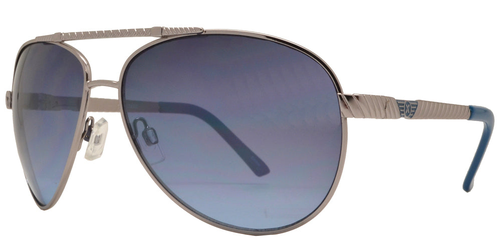 Wholesale - OX 2839 - Classic Aviator with Brow Bar Metal Sunglasses - Dynasol Eyewear