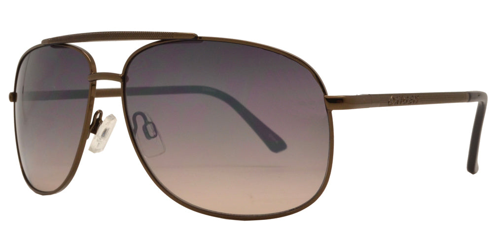 Wholesale - OX 2840 - Square Aviator with Brow Bar Metal Sunglasses - Dynasol Eyewear