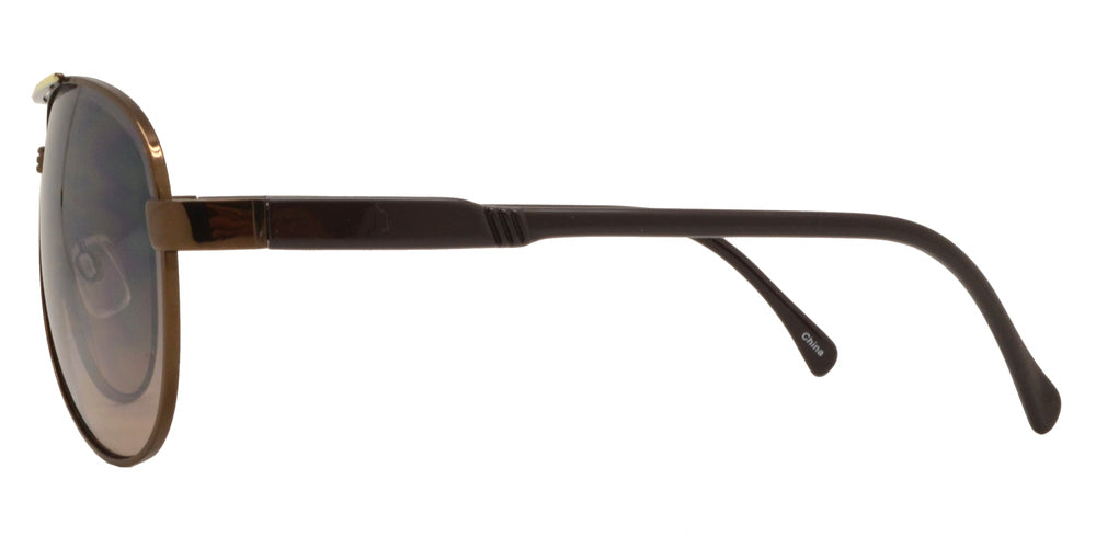 Wholesale - OX 2845 - Classic Classic Aviator with Brow Bar Metal Sunglasses - Dynasol Eyewear