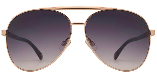 Wholesale - OX 2846 - Classic Aviator with Brow Bar Metal Sunglasses - Dynasol Eyewear