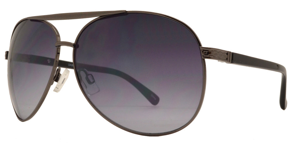 Wholesale - OX 2846 - Classic Aviator with Brow Bar Metal Sunglasses - Dynasol Eyewear