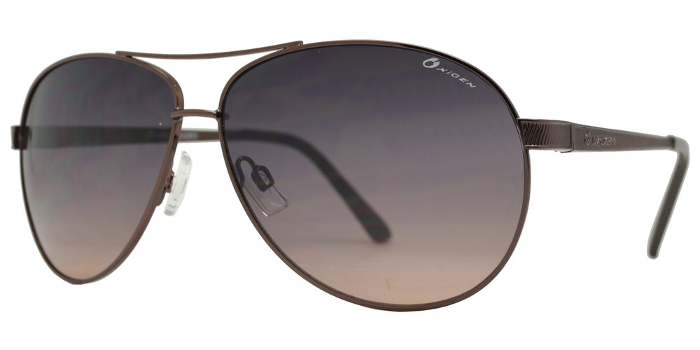 Wholesale - OX 2853 - Classic Aviator with Brow Bar Metal Sunglasses - Dynasol Eyewear