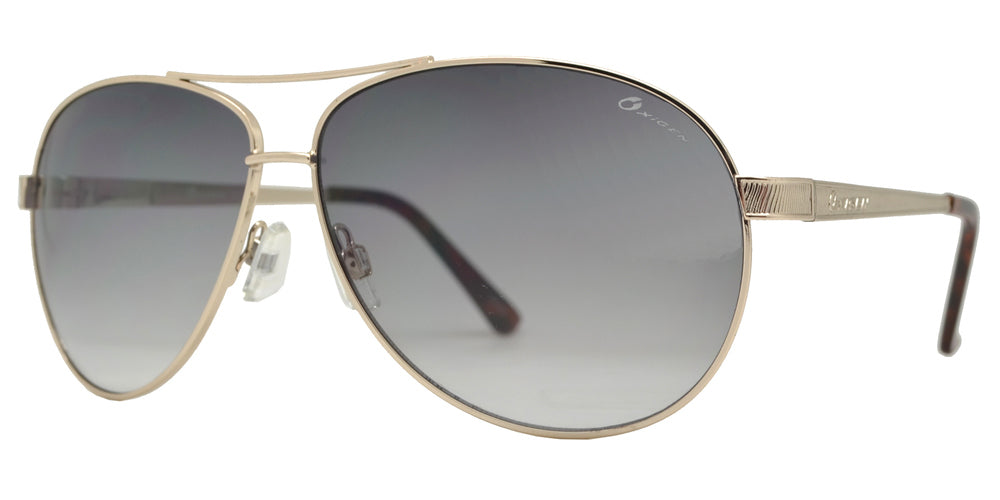 Wholesale - OX 2853 - Classic Aviator with Brow Bar Metal Sunglasses - Dynasol Eyewear