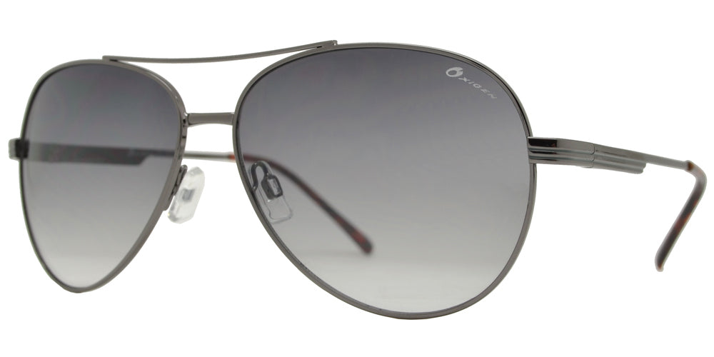 Wholesale - OX 2855 - Classic Aviator with Brow Bar Metal Sunglasses - Dynasol Eyewear