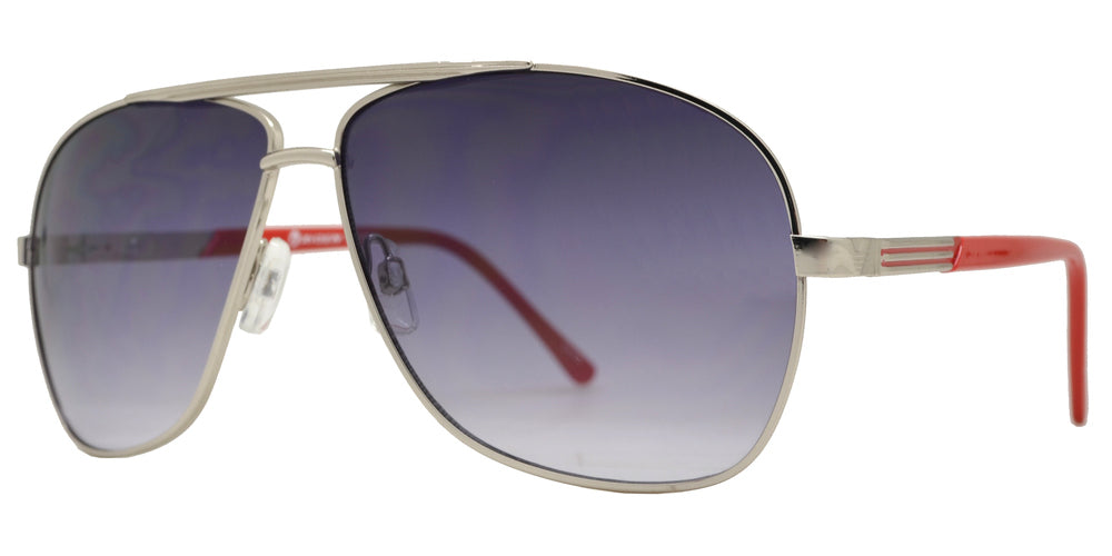 Wholesale - OX 2860 - Classic Square Aviator with Brow Bar Metal Sunglasses - Dynasol Eyewear