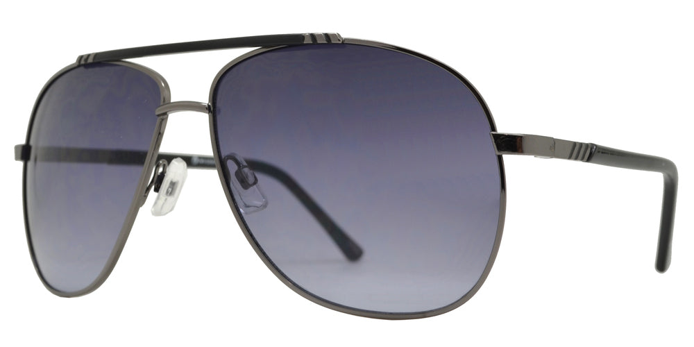 Wholesale - OX 2861 - Classic Aviator with Brow Bar Metal Sunglasses - Dynasol Eyewear