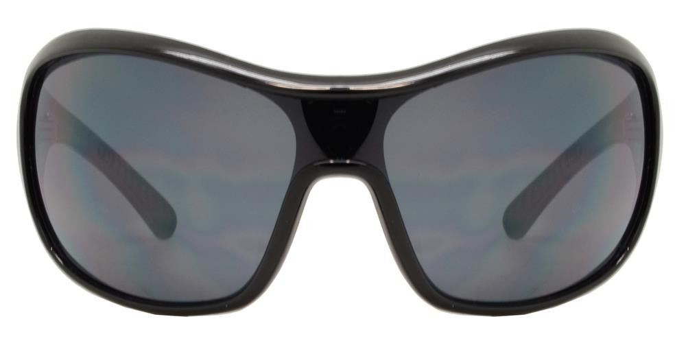 Wholesale - OX 7401 - One Piece Shield Wrap Around Plastic Sunglasses - Dynasol Eyewear
