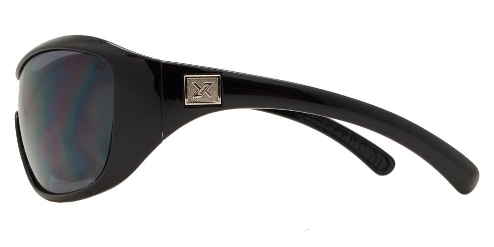 Wholesale - OX 7401 - One Piece Shield Wrap Around Plastic Sunglasses - Dynasol Eyewear